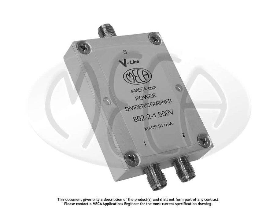 Purchase Online MECA Electronics SMA-Female Power Dividers 