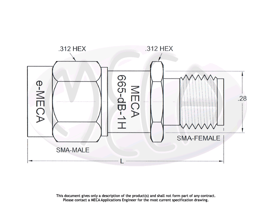665-dB-1H, 2 Watts, Hz-18.0 GHz