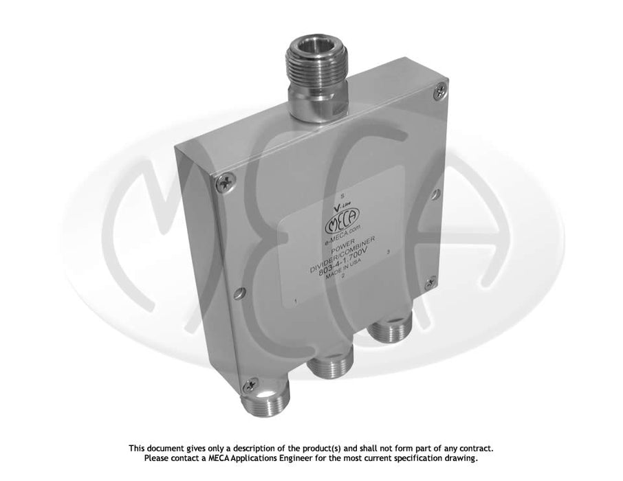 803-4-1.700V, N-Female,0.698-2.700 GHz