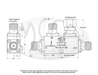 780-dB-15.200 Directional Couplers SMA-Female connectors drawing