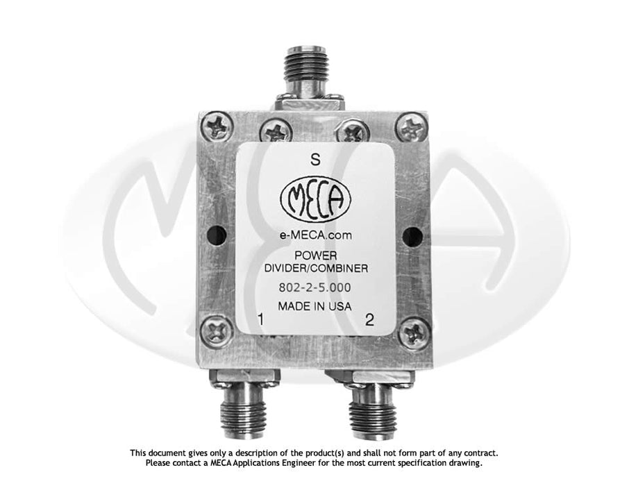 802-2-5.000, SMA-Female, 2.0-8.0 GHz