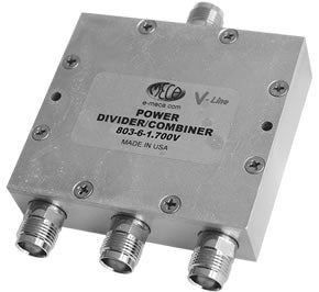 Purchase Online 803-6-1.700V 3-way TNC-F Power Dividers
