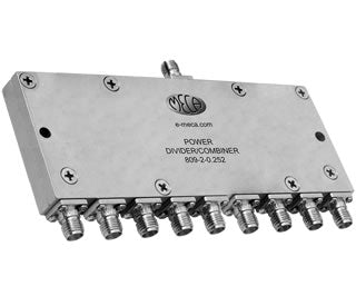Purchase Online 809-2-0.252 9 Way SMA Female Power Divider