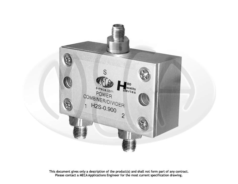 H2S-0.900, SMA-Female, 0.800-1.000 GHz