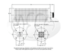 LPTC100-DF Low PIM Termination 7/16 DIN-Female connectors drawing